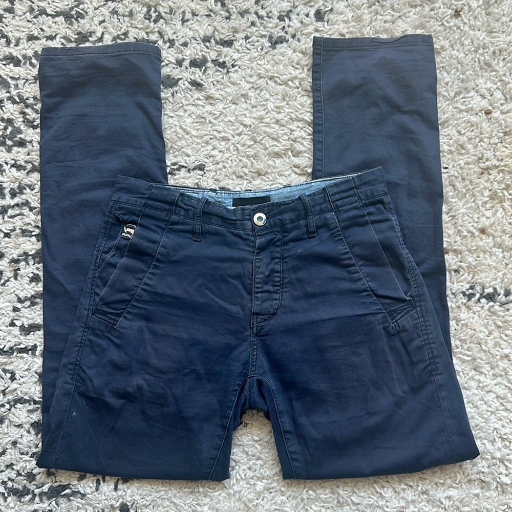 G-Star Straight Leg Chino Size 29x32